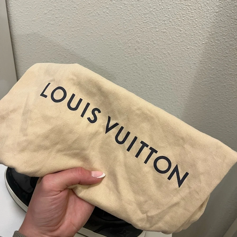 Louis Vuitton Black and Gray Sneakers - Picture 4 of 5